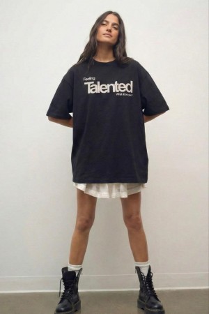 185297 SİYAH TSHIRT