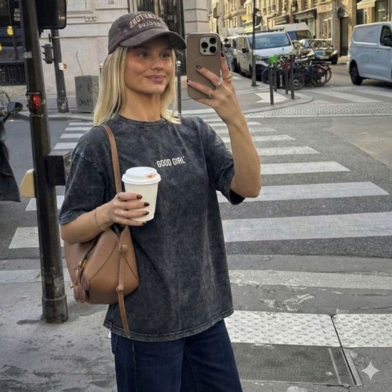 185307 ANTRASİT TSHIRT