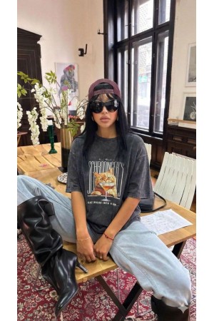 185312 ANTRASİT TSHIRT