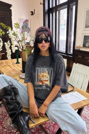 185312 ANTRASİT TSHIRT