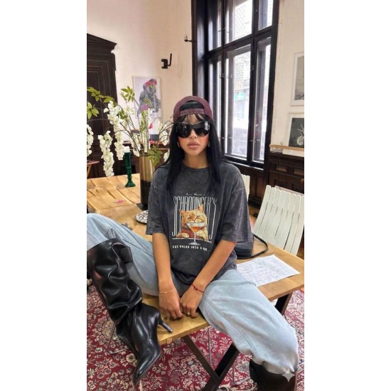 185312 ANTRASİT TSHIRT