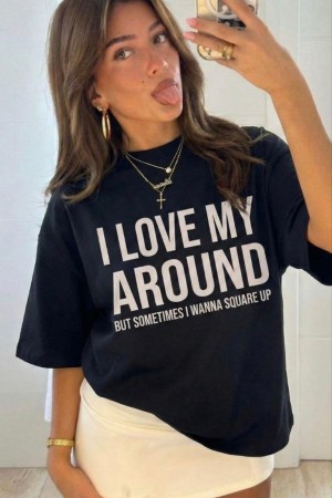 185317 SİYAH TSHIRT