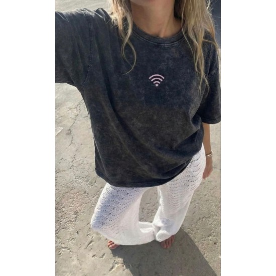 185321 ANTRASİT TSHIRT