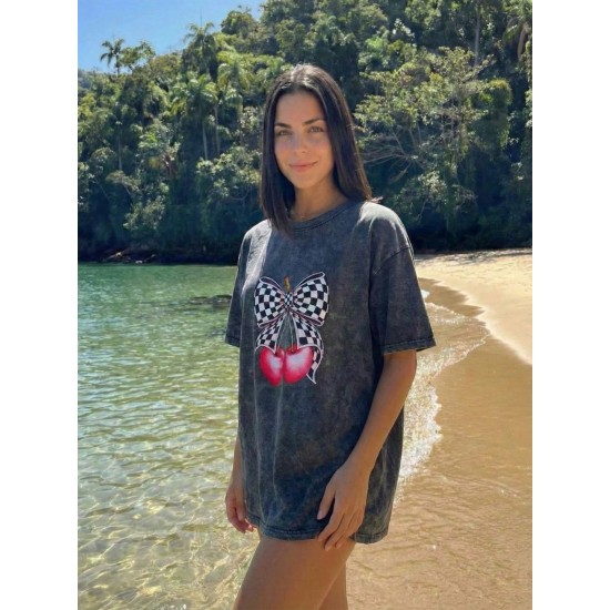 185324 ANTRASİT TSHIRT