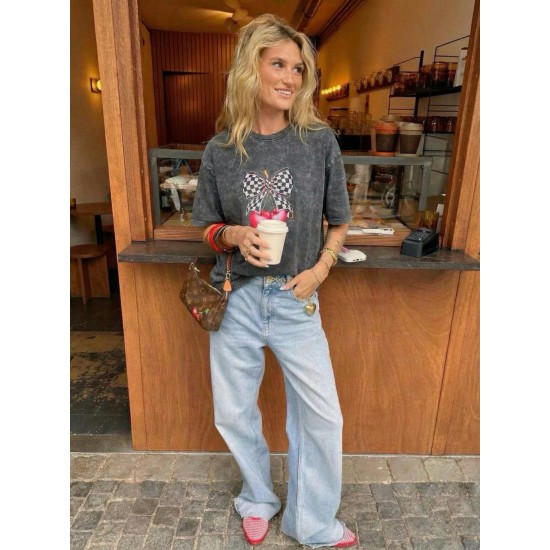 185324 ANTRASİT TSHIRT