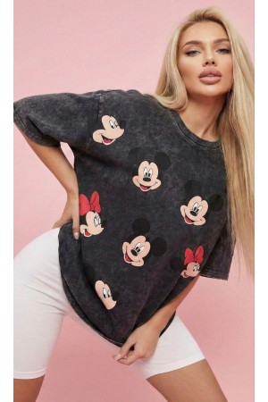 185329 ANTRASİT TSHIRT