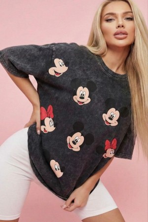 185329 ANTRASİT TSHIRT