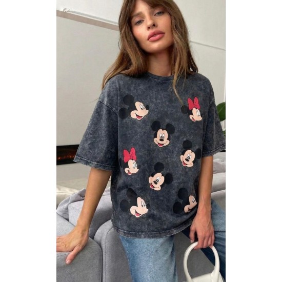 185329 ANTRASİT TSHIRT