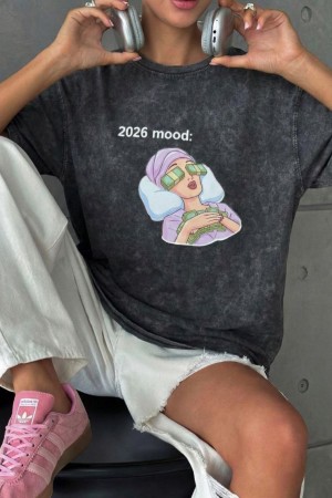 185333 ANTRASİT TSHIRT