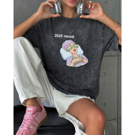 185333 ANTRASİT TSHIRT