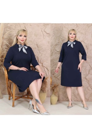 185348 LACİVERT ELBİSE