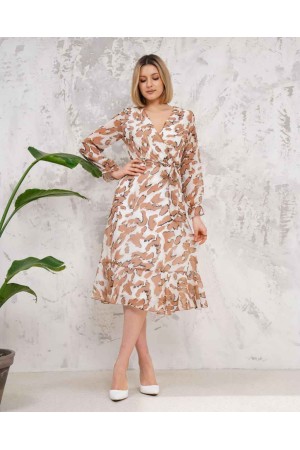 185356 DESENLİ ELBİSE