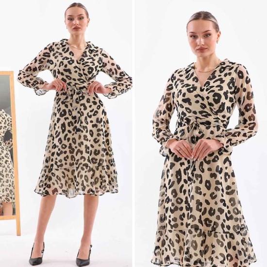 185360 Patterned DRESS