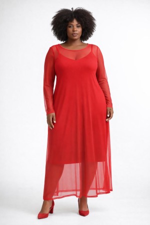 185365 KIRMIZI ELBİSE