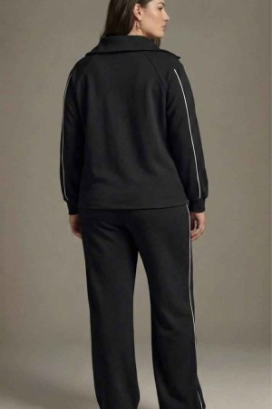 185371 SİYAH EŞOFMAN TAKIM