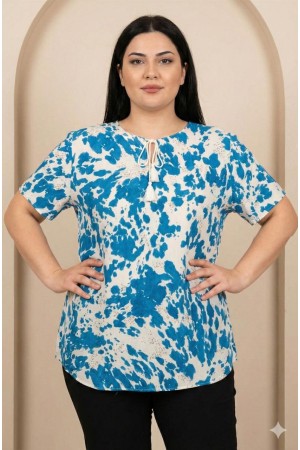 185383 DESENLİ BLUZ