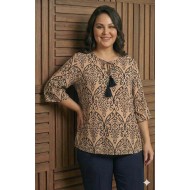 185385 Patterned BLOUSE