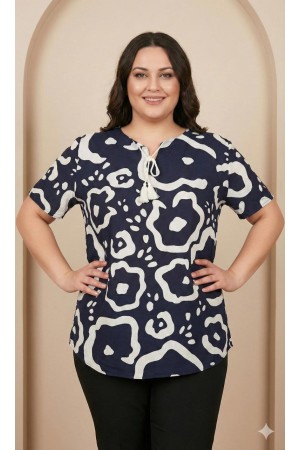 185389 Patterned BLOUSE