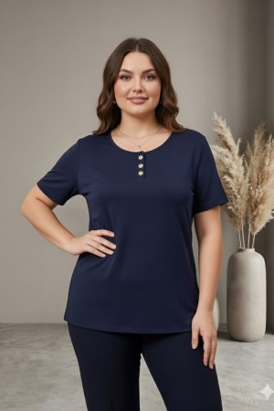 185398 LACİVERT BLUZ