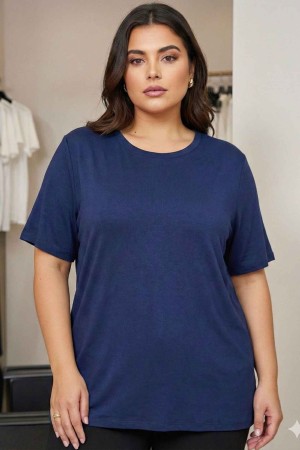 185413 LACİVERT TSHIRT