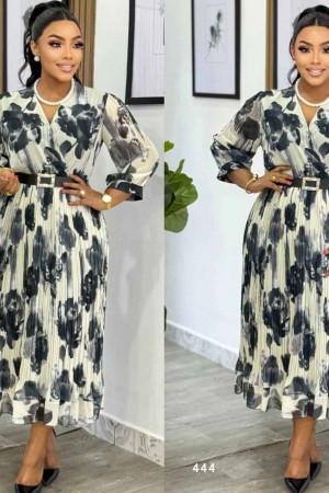 185427 DESENLİ ELBİSE