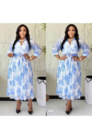 185428 DESENLİ ELBİSE