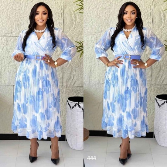 185428 DESENLİ ELBİSE