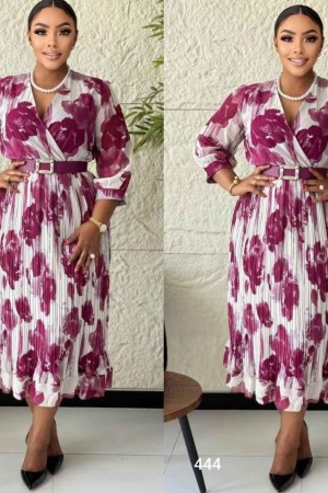 185429 DESENLİ ELBİSE