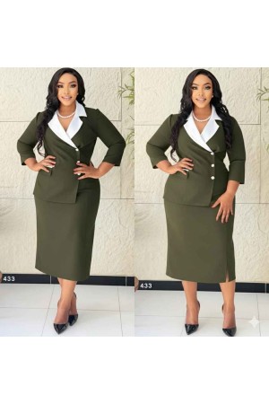 185432 HAKİ ELBİSE