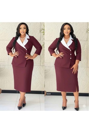 185433 BORDO ELBİSE