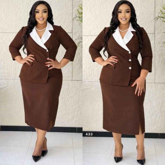 185434 KAHVE ELBİSE