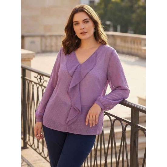 185444 LİLA BLUZ