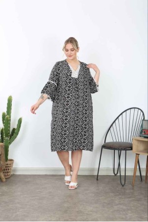 185448 DESENLİ ELBİSE