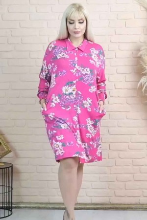 185455 DESENLİ ELBİSE