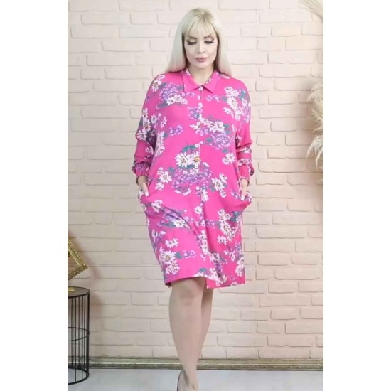 185455 DESENLİ ELBİSE