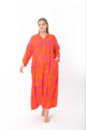 185463 DESENLİ ELBİSE