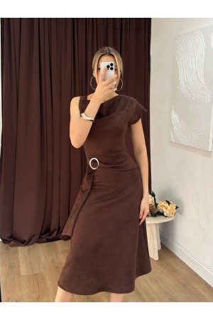185482 COFFEE DRESS