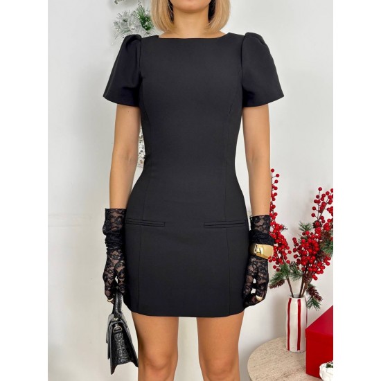 185491 SİYAH ELBİSE