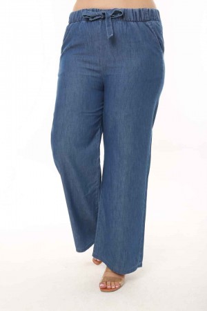 100656 blue TROUSERS