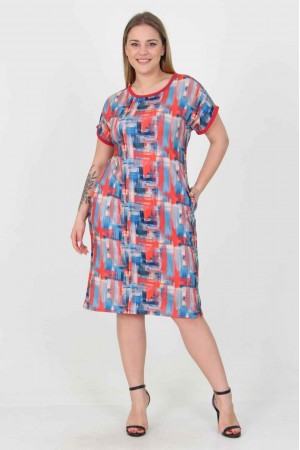 101111 patterned DRESS