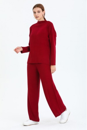 102902 red Pants suit
