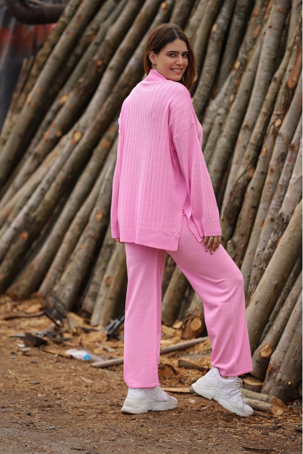 103528 pink Pants suit