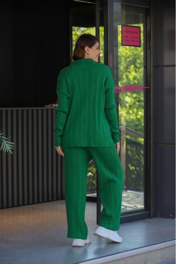 103529 GREEN Pants suit