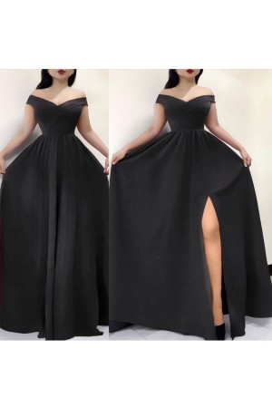 105823 черный Вечернее платье
