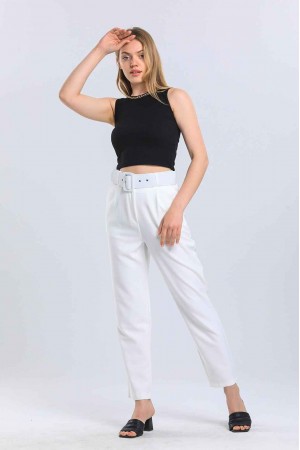 1068 white TROUSERS