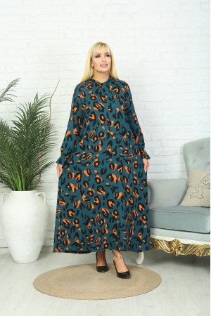 108919 patterned DRESS