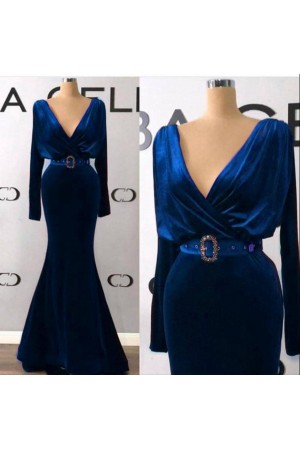 110419 блакитний Вечірня сукня