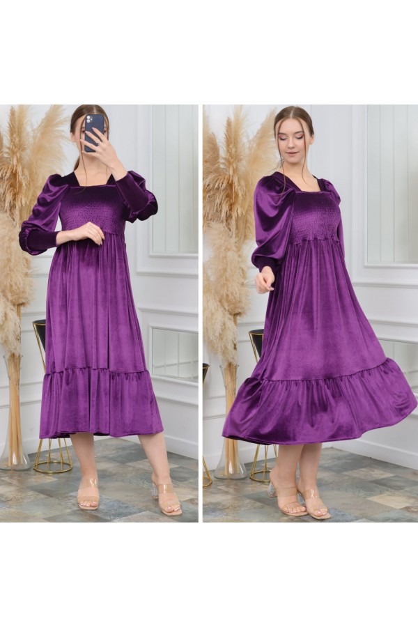 111497 purple DRESS