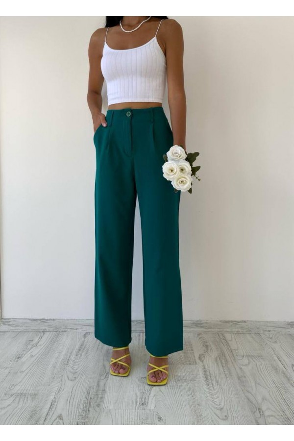 111783 GREEN TROUSERS