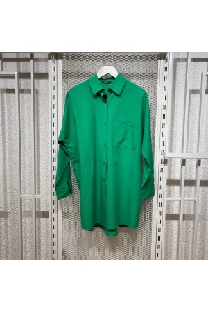 112159 أخضر قميص